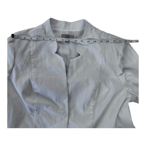 ROZ & Ali White Women’s 3/4 Sleeves Jacket Size 2X - Picture 9 of 10